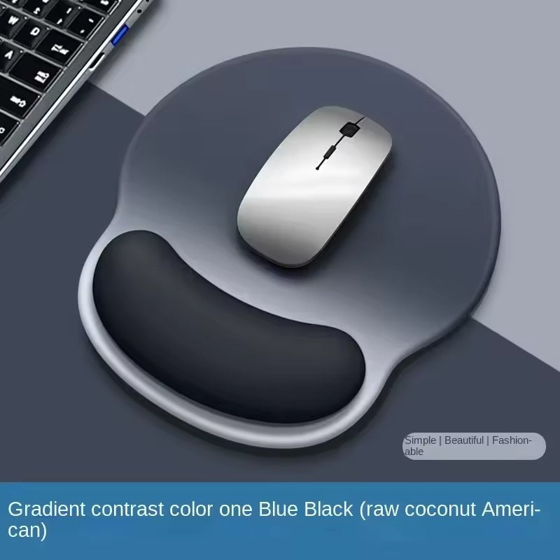 Gradient Mouse Pad Comfortable Wrist Support Non Slip Mice Mat Soft Mousepad Wrist Support Computer Silicone mouse pad