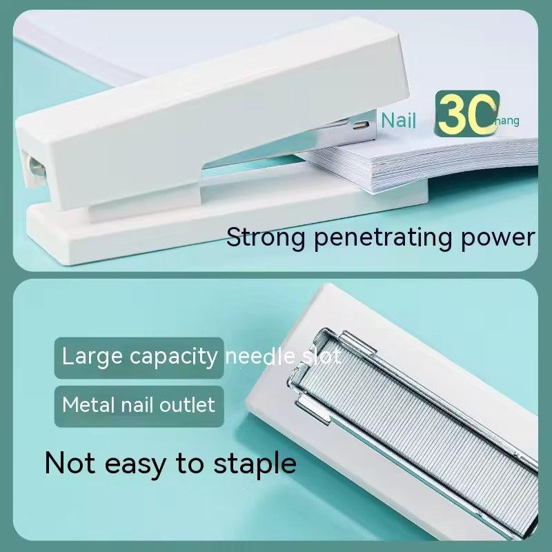 Stapler Set Escolar Papelaria School Office Supply Student Prize Birthday Gift