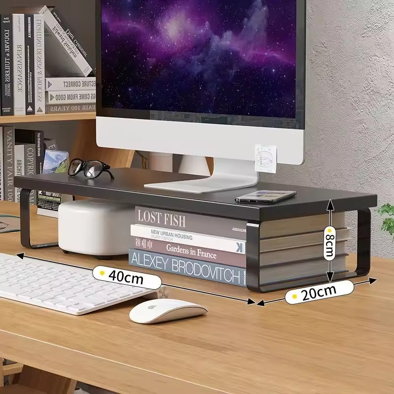 Simple storage rack Notebook computer stand desktop computer screen desktop elevated desktop storage and storage pad elevated