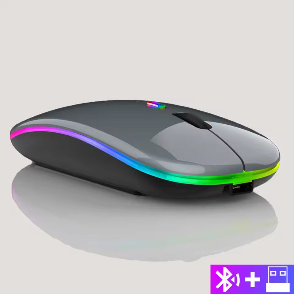 Silent Bluetooth Mouse Rechargeable Wireless Computer Laptop Optical Mouse for iPad Samsung Tablet Universal Mice Noiseless