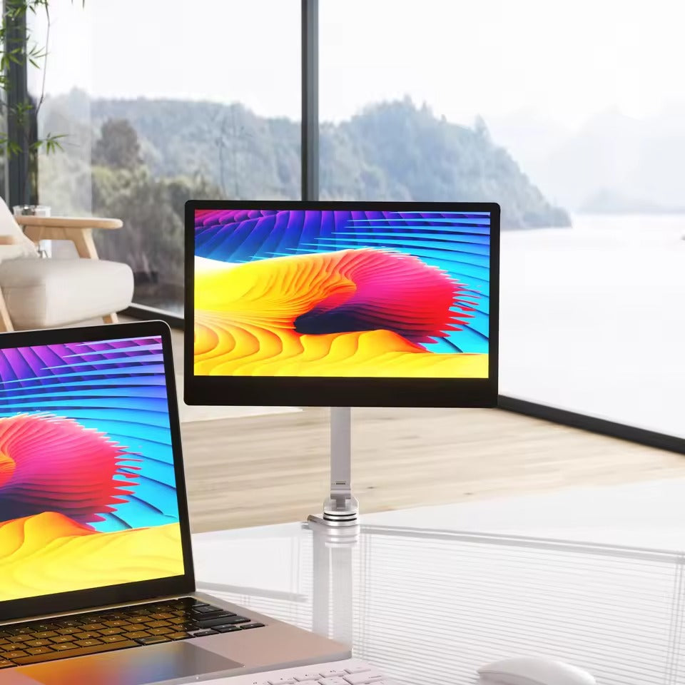 Long Arm Stand For Monitor Stand iPad Galaxy Xiaomi Tablet Kindler Tablet Desk Holder Magnetic Bed Phone Stand Clip Mount