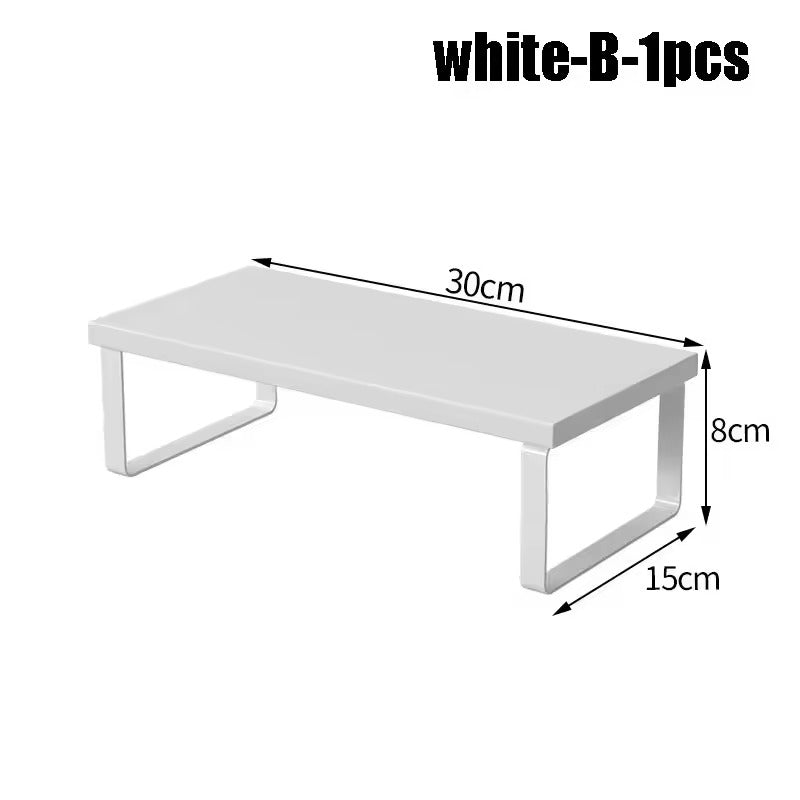 Simple storage rack Notebook computer stand desktop computer screen desktop elevated desktop storage and storage pad elevated